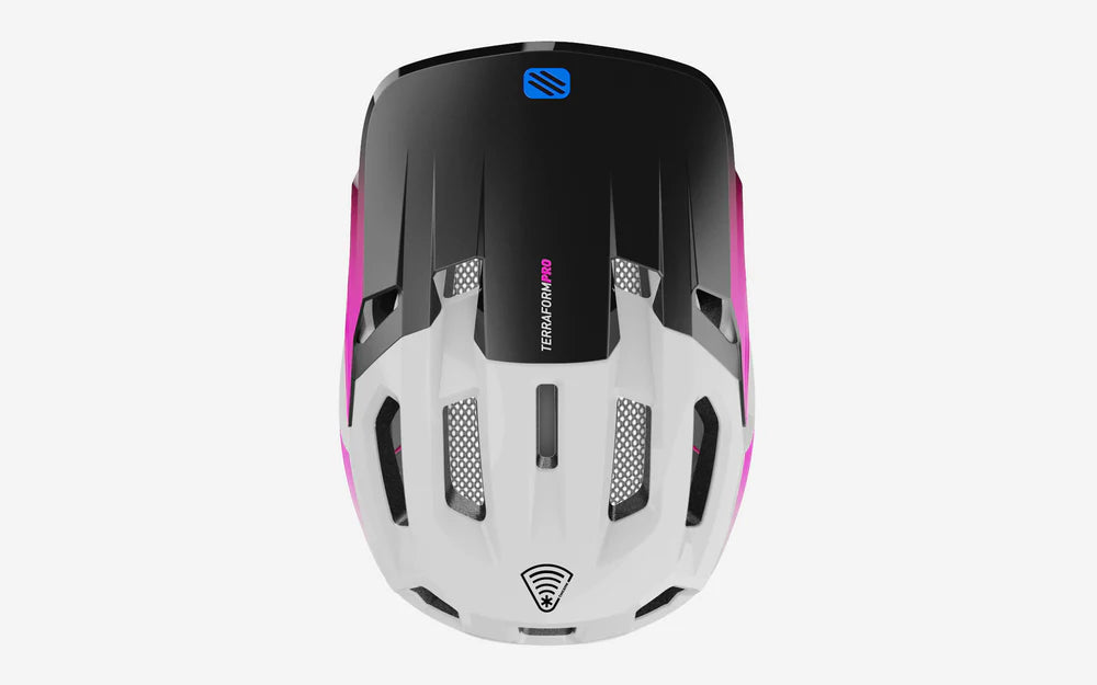 Casco MTB RUDY PROJECT TERRAFORM PRO Blanco/Rosa