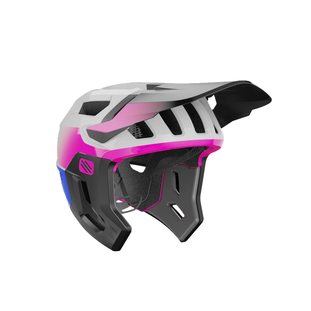Casco MTB RUDY PROJECT TERRAFORM PRO Blanco/Rosa