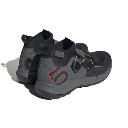Zapatillas MTB ADIDAS FIVE TEN TRAILCROSS PRO CLIP-IN Gris/Negro/Rojo