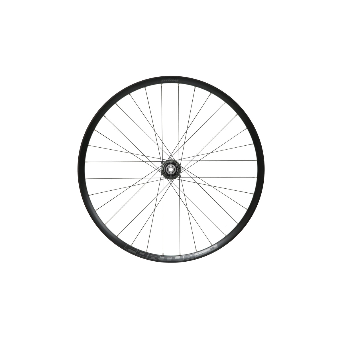 Rueda trasera HOPE Fortus 30 W de 26 pulgadas, buje Pro 5 gris humo