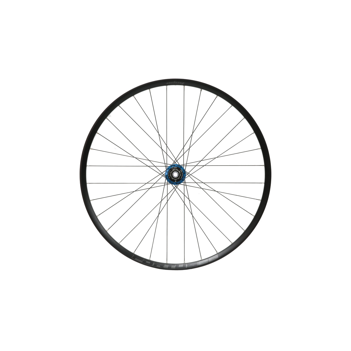 Rueda trasera HOPE Fortus 26 W de 27,5 pulgadas, buje Pro 5 azul