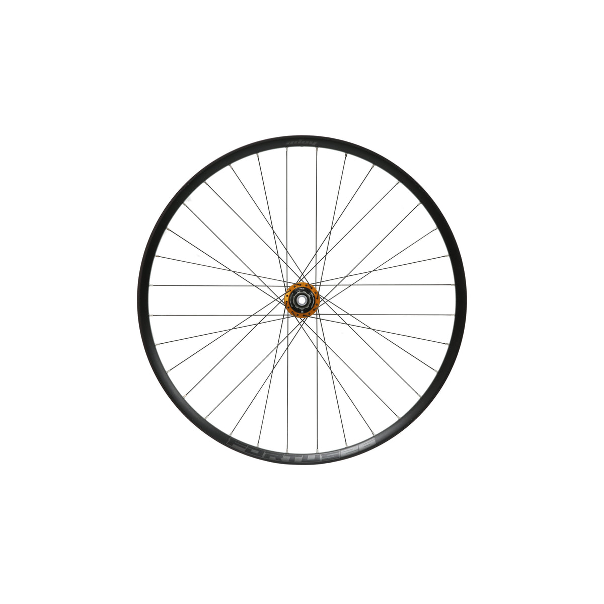 Rueda trasera HOPE Fortus 26 W de 27,5 pulgadas, buje Pro 5 naranja