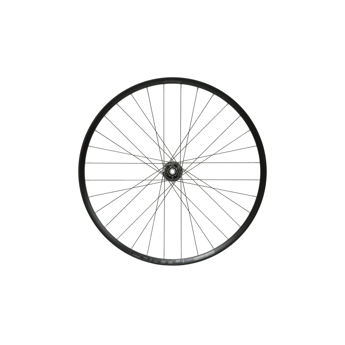 Rueda trasera HOPE Fortus 26 W de 27,5 pulgadas, buje Pro 5 gris humo