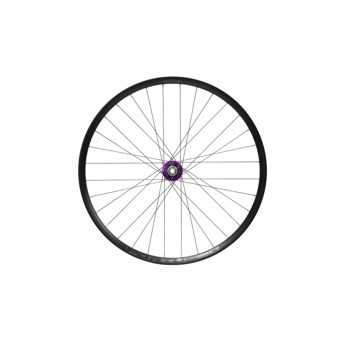 Rueda trasera HOPE Fortus 30 W de 27,5 pulgadas, buje Pro 5 violeta
