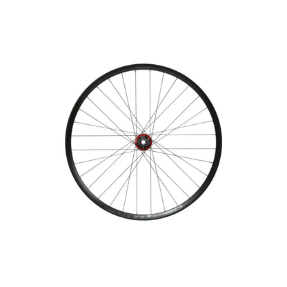 Rueda trasera HOPE Fortus 30 W de 29 pulgadas, buje Pro 5 rojo