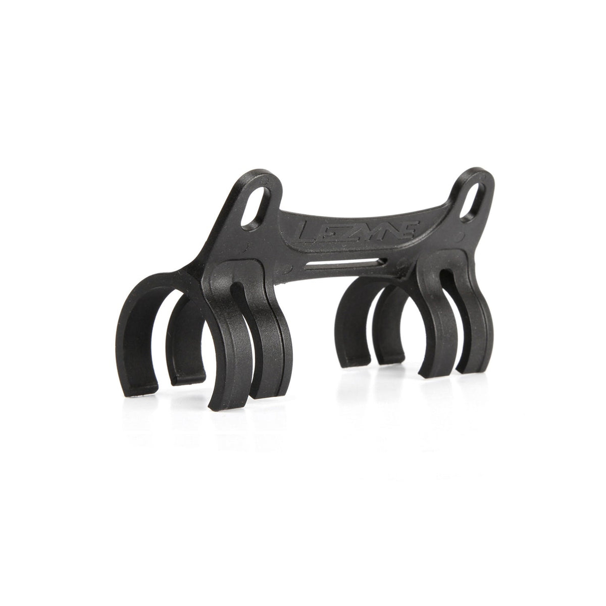 Soporte de fijación LEZYNE de nailon con velcro para bombas HV negro