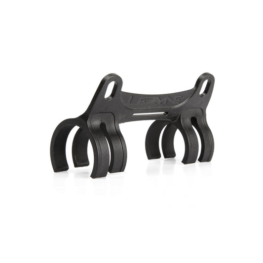 Soporte de fijación LEZYNE de nailon con velcro para bombas HV negro