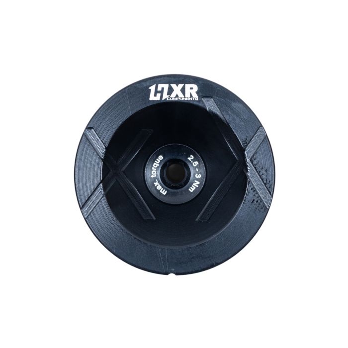 Tapa de potencia HXR COMPONENTS negra