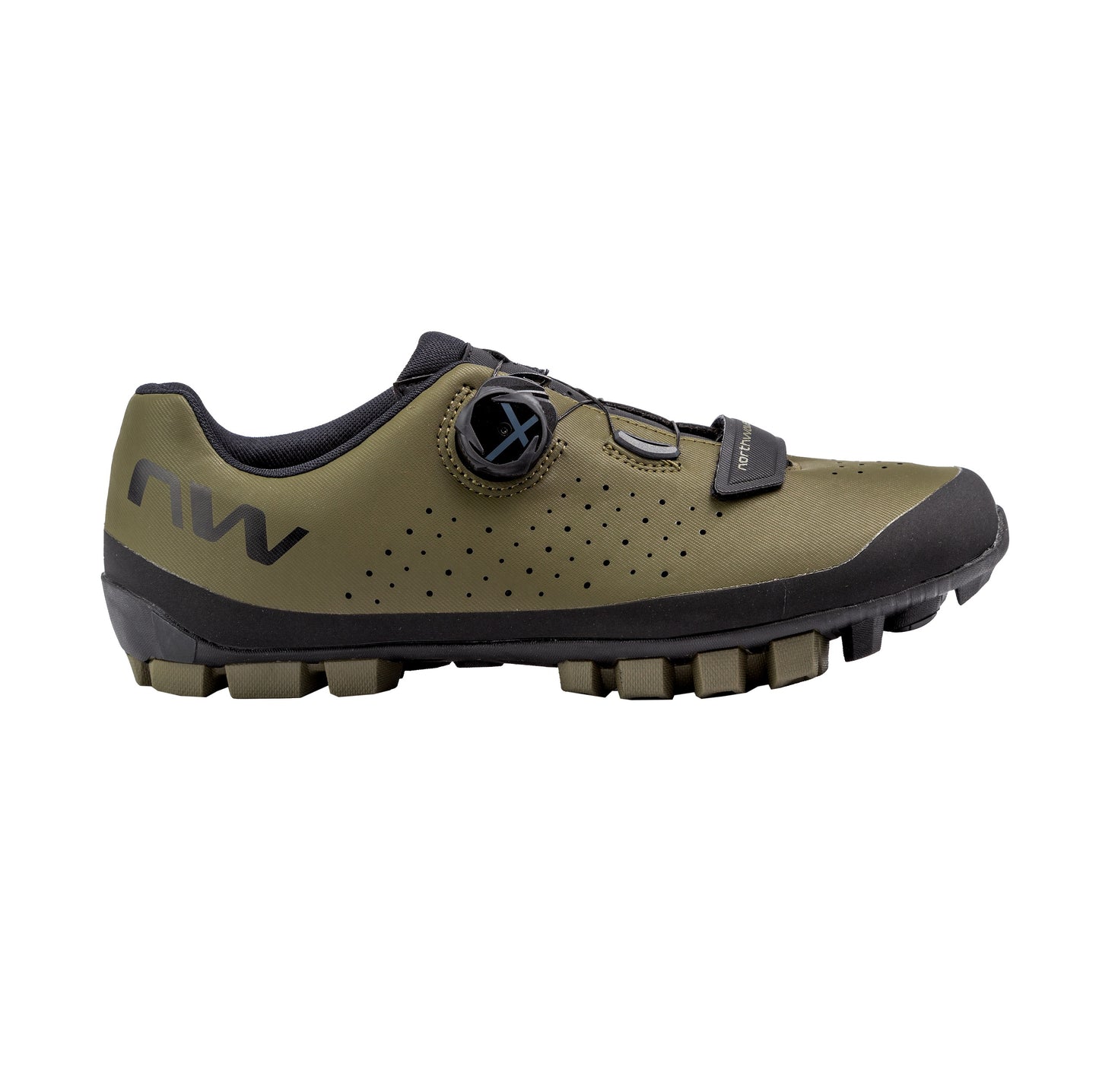 Zapatillas MTB NORTHWAVE HAMMER PLUS Verde/Negro