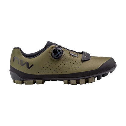 Zapatillas de MTB XC/gravel NORTHWAVE HAMMER PLUS verdes/negras