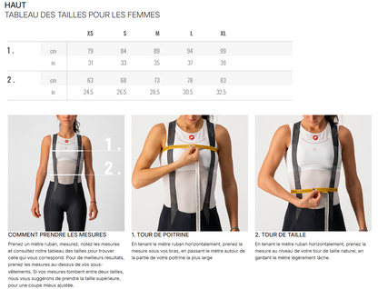 Maillot CASTELLI ESPRESSO THERMAL 2 de manga larga para mujer burdeos
