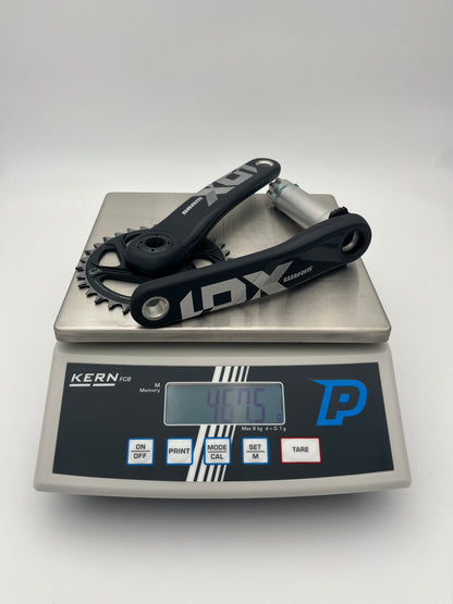 Bielas monoplato de 12 velocidades SRAM EAGLE X01 DUB BOOST 52 mm Lunar Polar