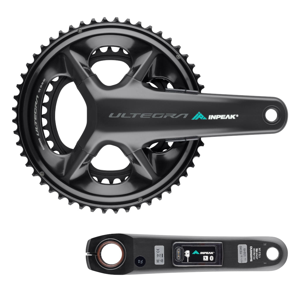 Pedalier con potenciómetro INPEAK POWERCRANK-E TWIN2 LR Shimano Ultegra R8100