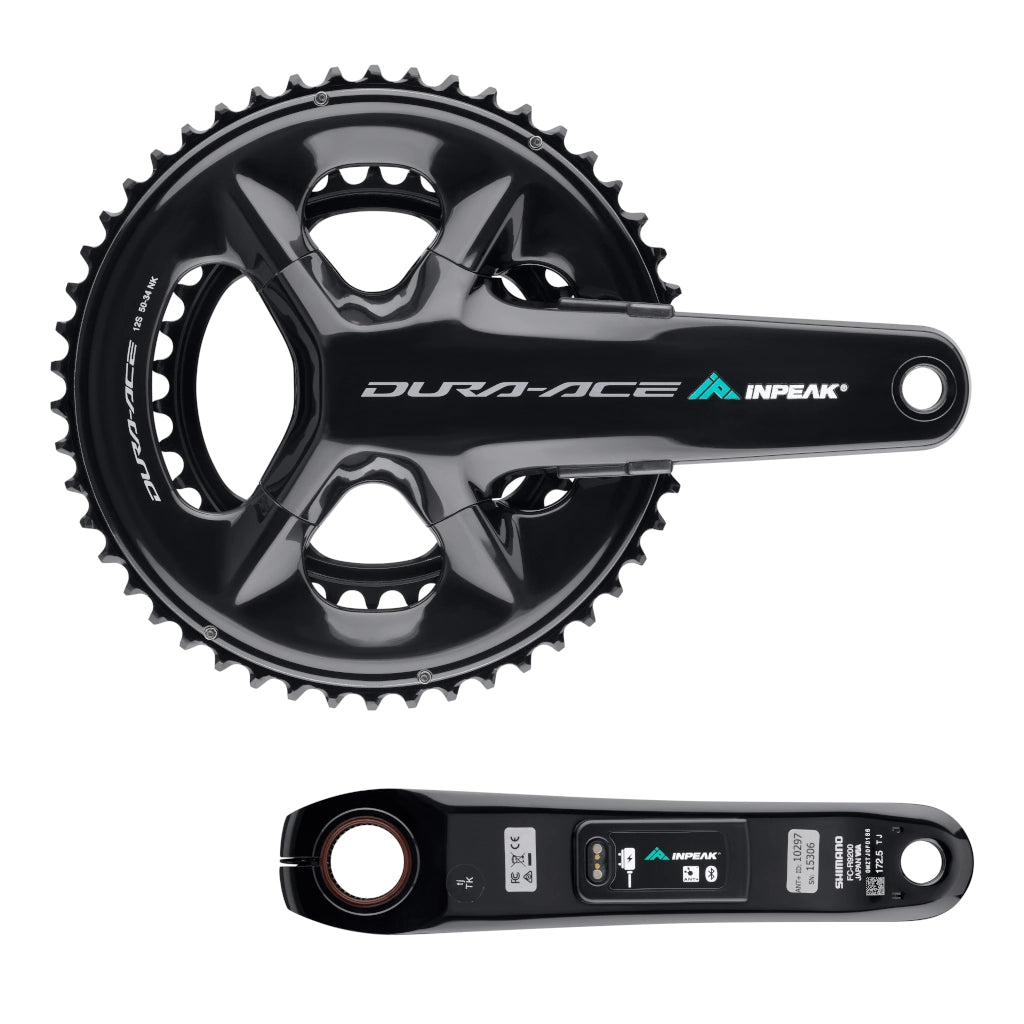 Bielas con potenciómetro INPEAK POWERCRANK-E TWIN2 LR Shimano Dura-Ace R9200