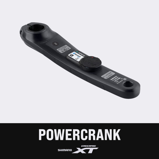 Biela izquierda con potenciómetro INPEAK POWERCRANK Shimano XT M8200