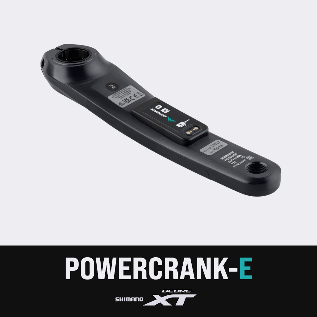 Biela izquierda con potenciómetro INPEAK POWERCRANK-E Shimano XT M8200