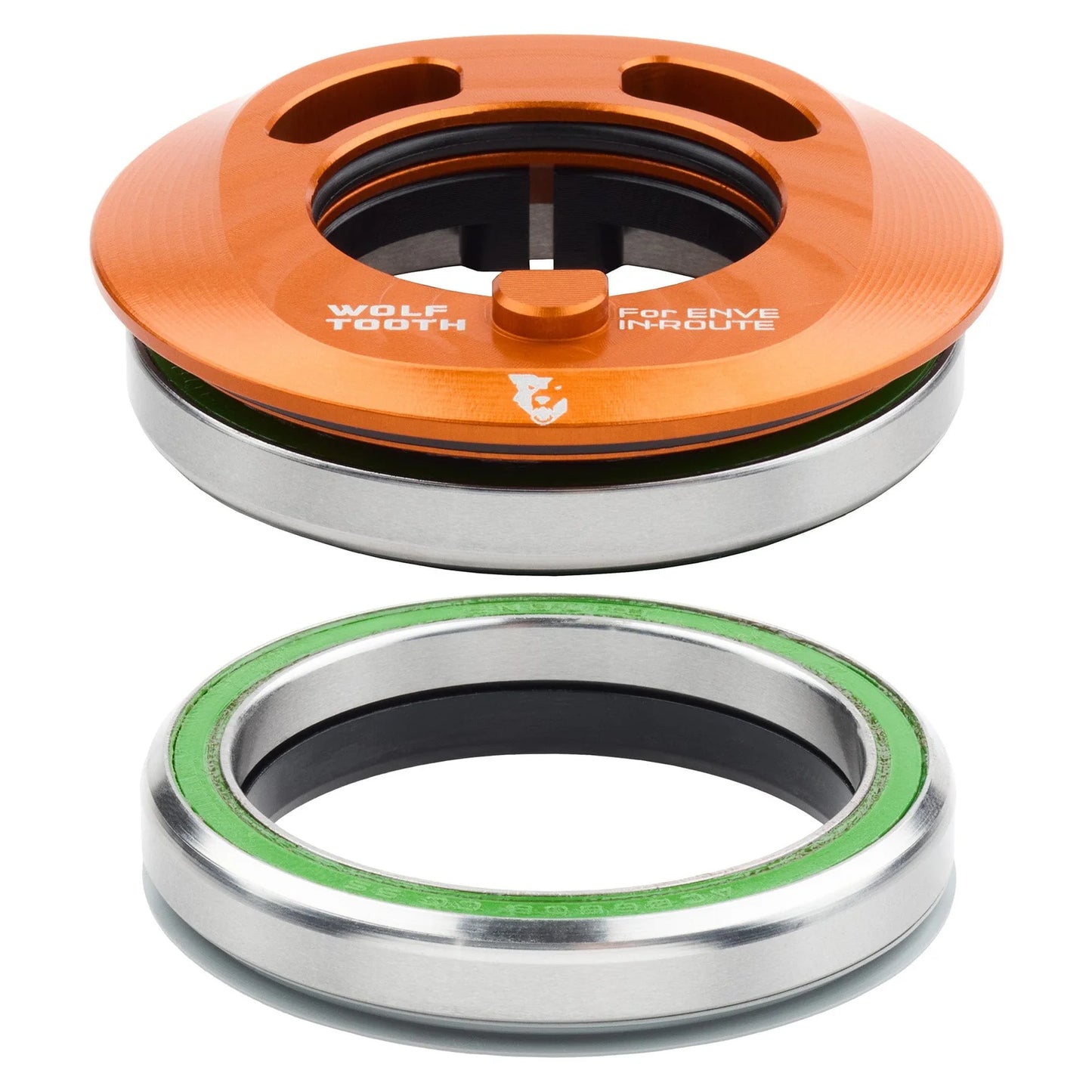 Juego de dirección integrado WOLF TOOTH PREMIUM AERO IS52 ENVE In-Route Orange