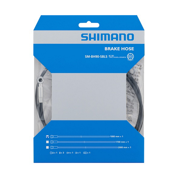 SHIMANO XT BR-M8020 SM-BH90-SBLS Kit Latiguillo Banjo Recto