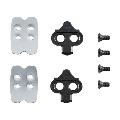 Kit de Calas SHIMANO SPD SM-SH51 con Placas de Sujeción