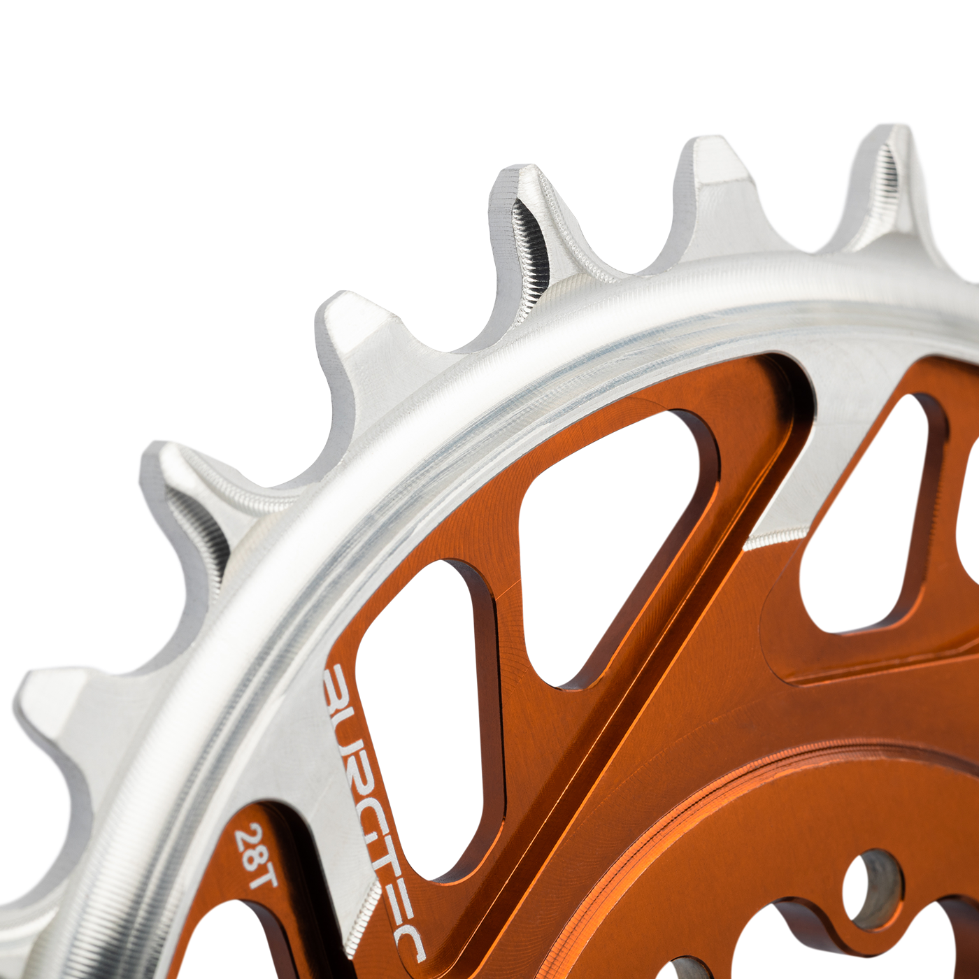 Mono plato BURGTEC THICK THIN 12V BOOST Direct Mount 8 Tornillos Tipo T Narrow Wide Offset 3mm Bronce