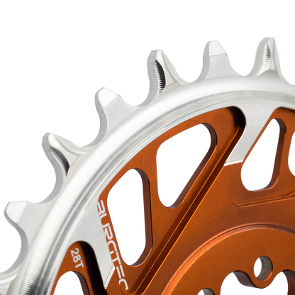 Plato Mono BURGTEC THICK THIN 12V BOOST Direct Mount 8 Tornillos T-Type Narrow Wide Offset 3mm Bronce