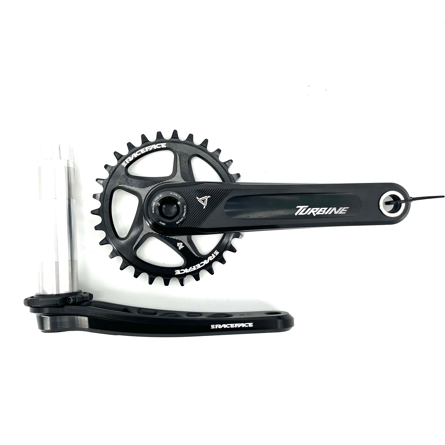 Platos y bielas RACE FACE TURBINE CINCH Negro