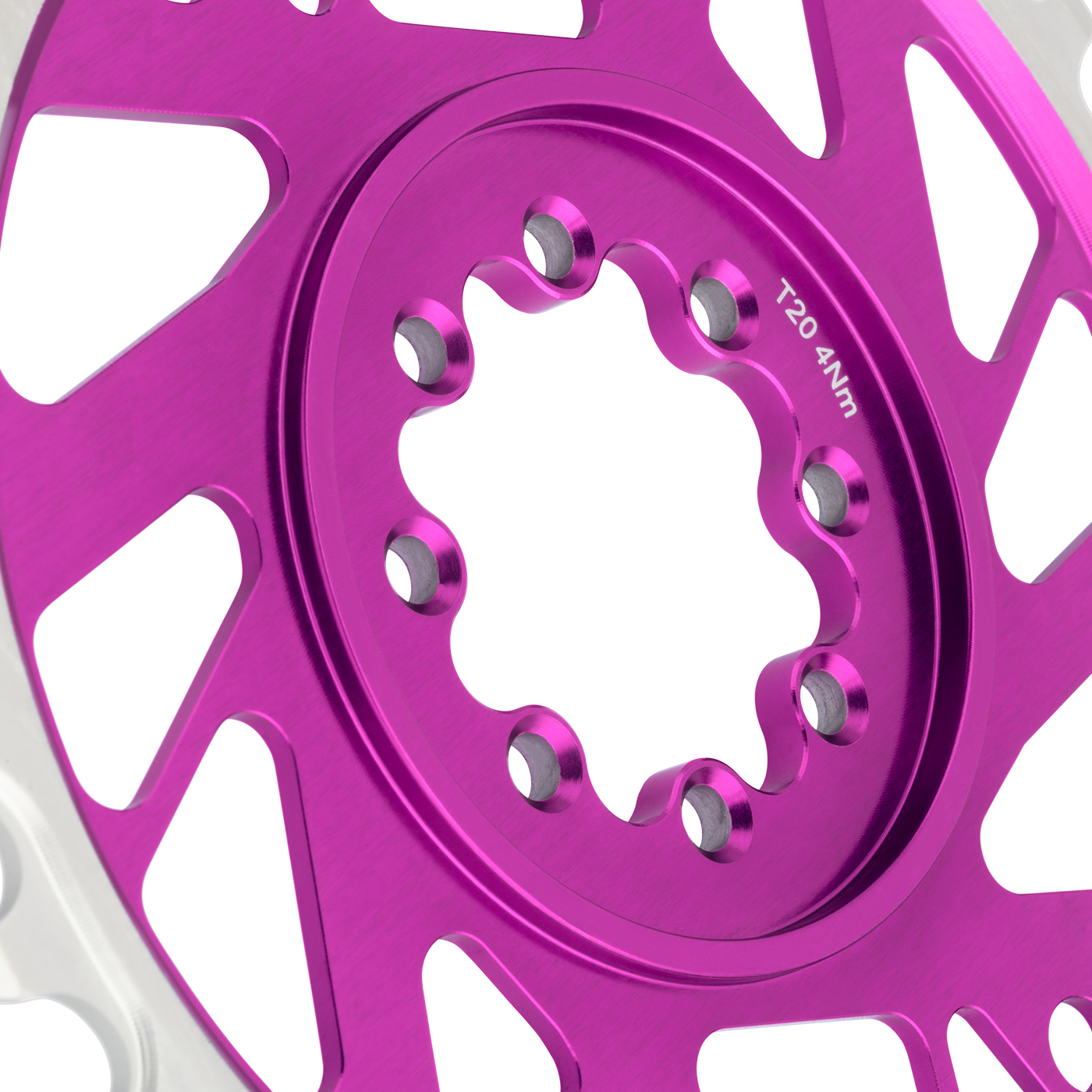 Plateau Mono BURGTEC THICK THIN 12V BOOST Direct Mount 8 Vis T-Type Narrow Wide Offset 3mm Violeta