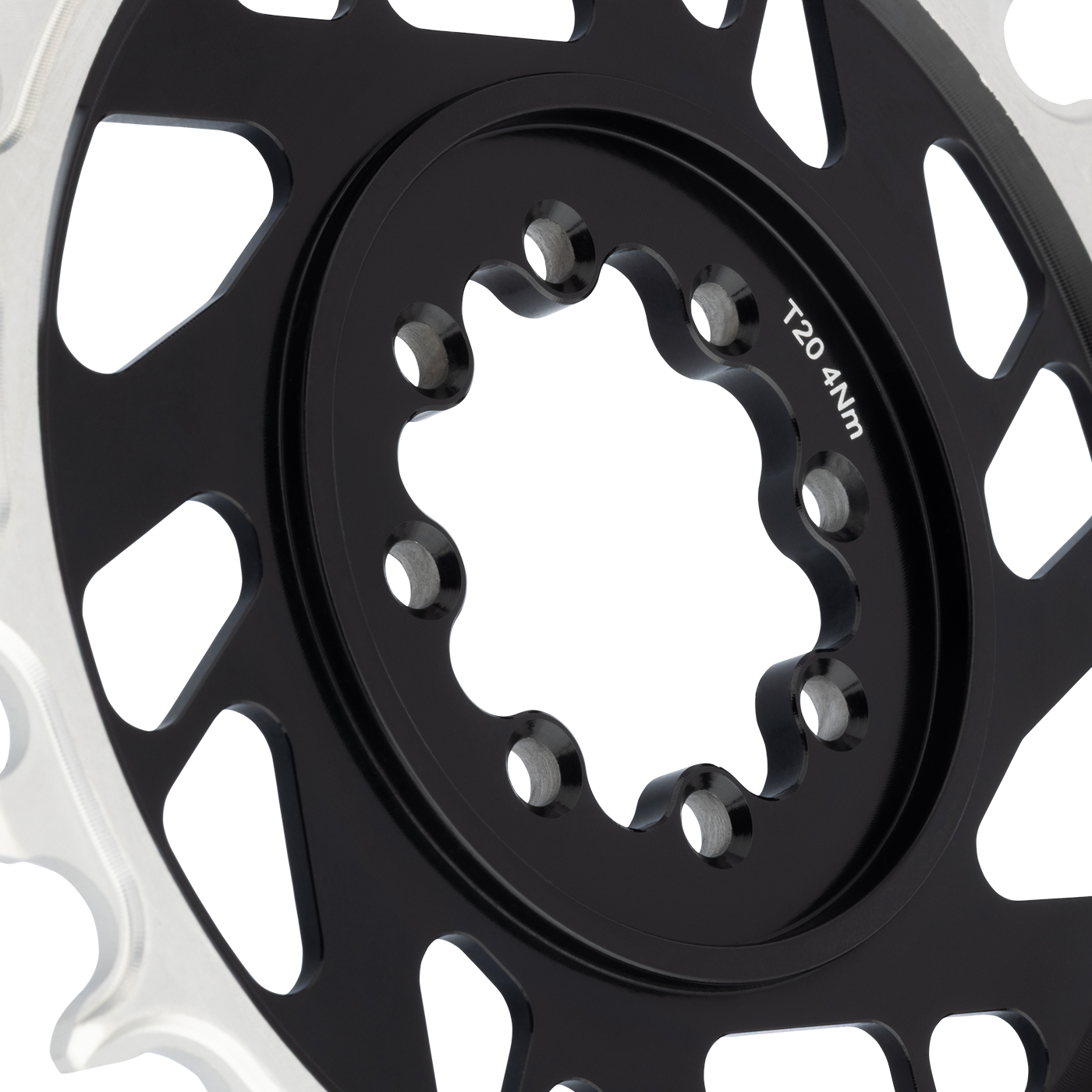 Mono plato BURGTEC THICK THIN 12V BOOST Direct Mount 8 Tornillos T-Type Narrow Wide Offset 3mm Negro