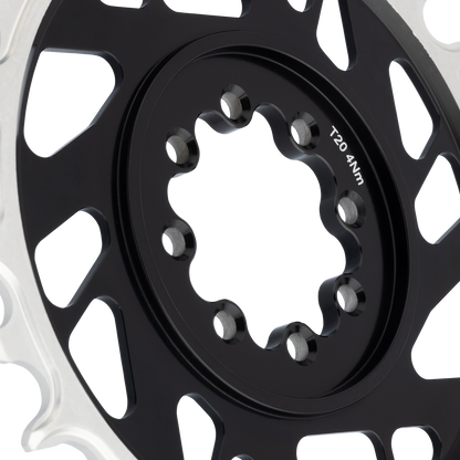 Plato Mono BURGTEC THICK THIN 12V BOOST Direct Mount 8 Tornillos T-Type Narrow Wide Offset 3mm Negro