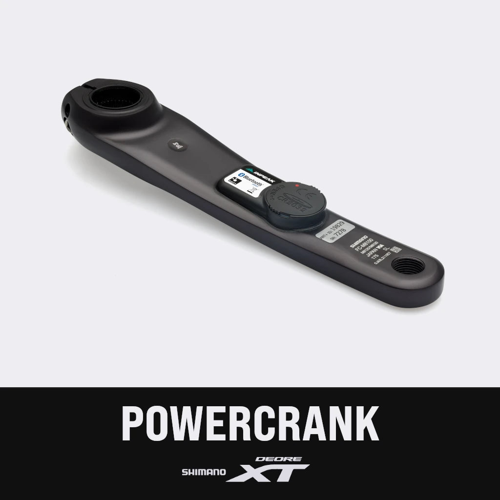 Biela izquierda con potenciómetro INPEAK POWERCRANK Shimano XT M8100