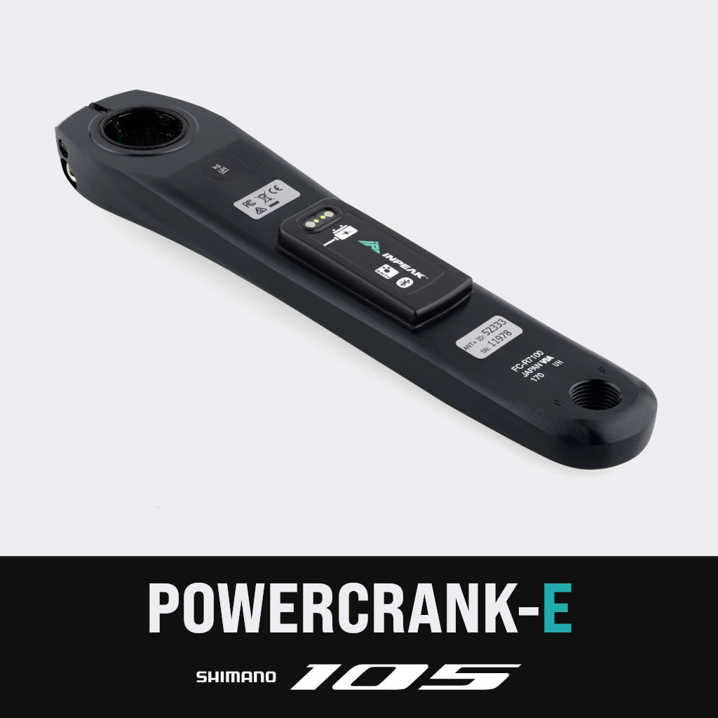 Biela izquierda con potenciómetro INPEAK POWERCRANK-E Shimano 105 R7100