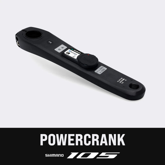 Biela izquierda con potenciómetro INPEAK POWERCRANK Shimano 105 R7100