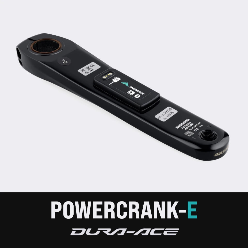 Biela izquierda con potenciómetro INPEAK POWERCRANK-E Shimano Dura-Ace R9200