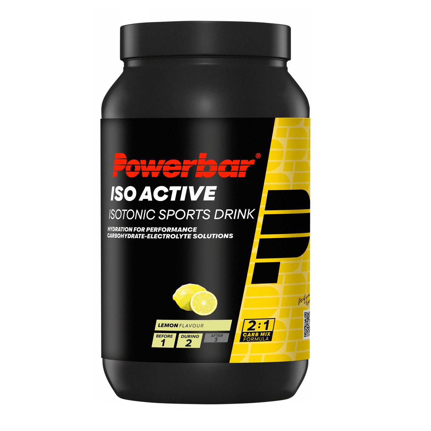 POWERBAR ISOACTIVE Bebida energética (1,3 kg) Limón