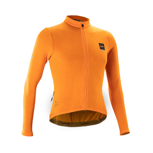 Maillot LEATT MTB ENDURANCE 4.0 Manga Larga Mujer Naranja