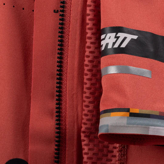 Maillot manga corta LEATT MTB ENDURANCE 5.0 CARGO Mujer Rojo