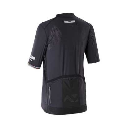 Maillot LEATT MTB ENDURANCE 5.0 CARGO Mujer Mangas Cortas Negro