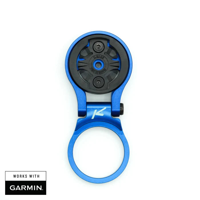 Soporte ajustable para GPS Garmin K-EDGE MTB Azul