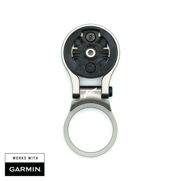 Soporte ajustable para GPS Garmin K-EDGE MTB Gris