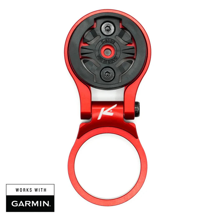 Soporte ajustable para GPS Garmin K-EDGE MTB Rojo