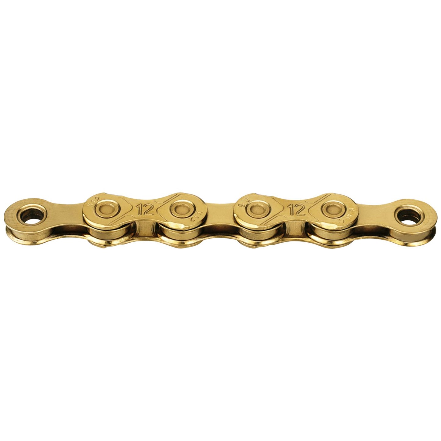 Cadena de 12 V KMC X12 Waxed Oro