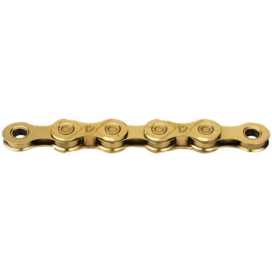 Cadena de 12 V KMC X12 Waxed Oro
