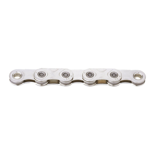 Cadena KMC X Flat Waxed plateada de 12/13 V