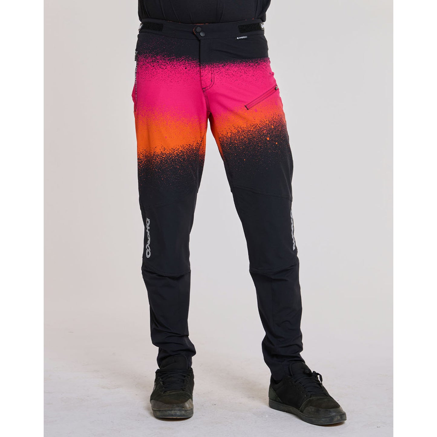 Pantalón DHARCO GRAVITY BLACK SNAKE Negro/Naranja