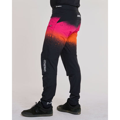 Pantalón DHARCO GRAVITY BLACK SNAKE Negro/Naranja