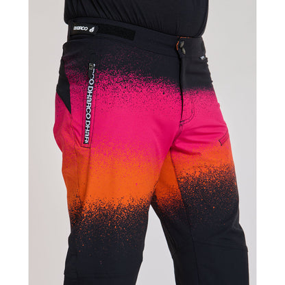 Pantalón DHARCO GRAVITY BLACK SNAKE Negro/Naranja