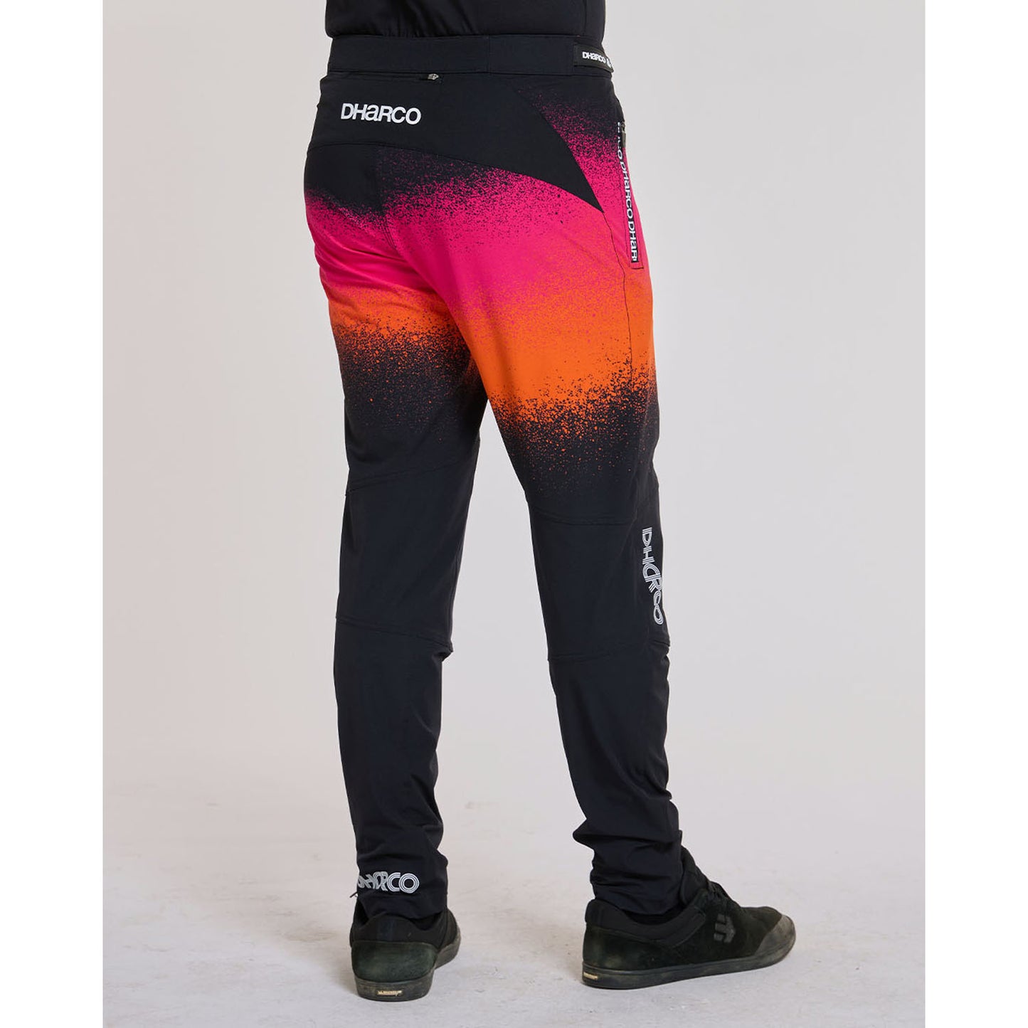 Pantalón DHARCO GRAVITY BLACK SNAKE Negro/Naranja