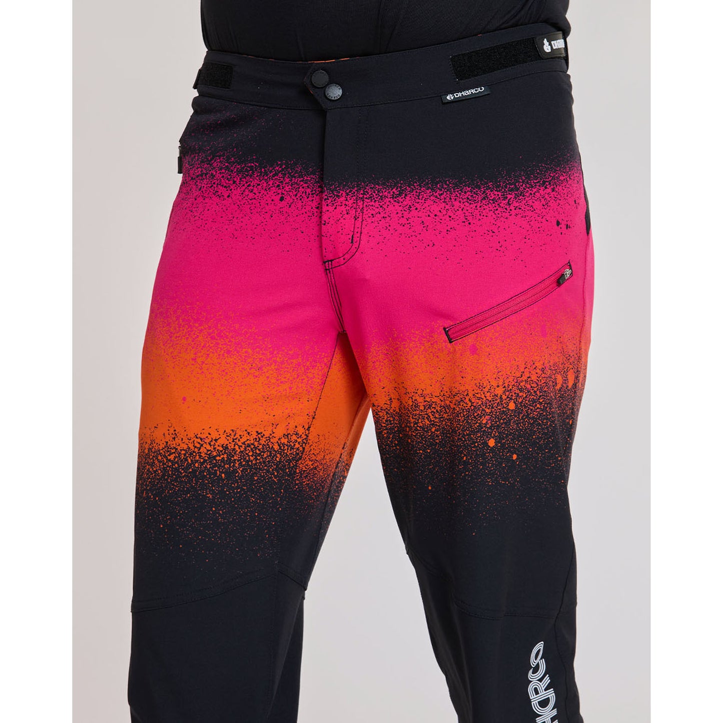 Pantalón DHARCO GRAVITY BLACK SNAKE Negro/Naranja