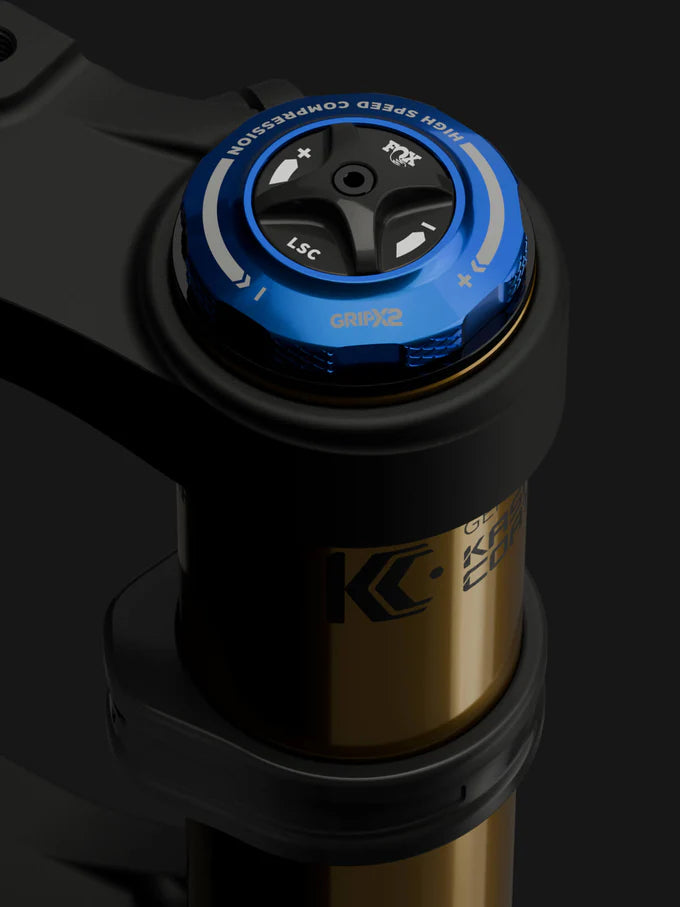 Horquilla de Suspensión FOX 40 Factory, Grip X2, 29", 203mm, 52mm, 110x20mm, 28.6-30, PM8, Drop, Negra