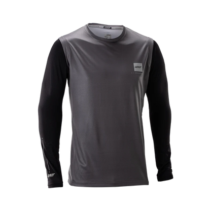 Maillot LEATT MTB GRAVITY 2.0 Mangas Largas Negro/Gris